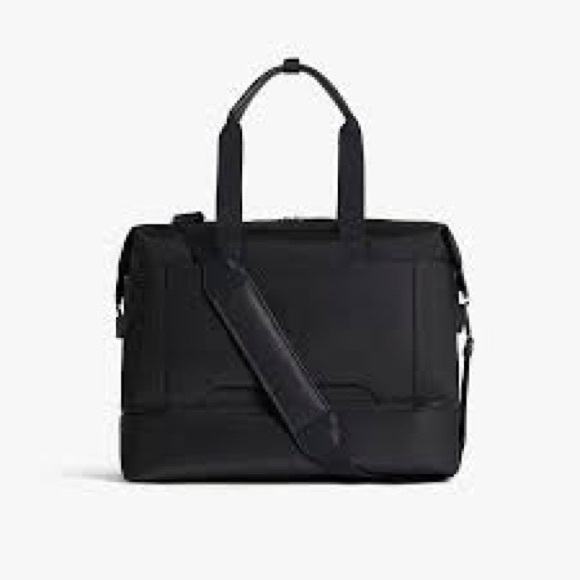 Monos Metro Weekender in Black Nylon - Picture 3 of 4